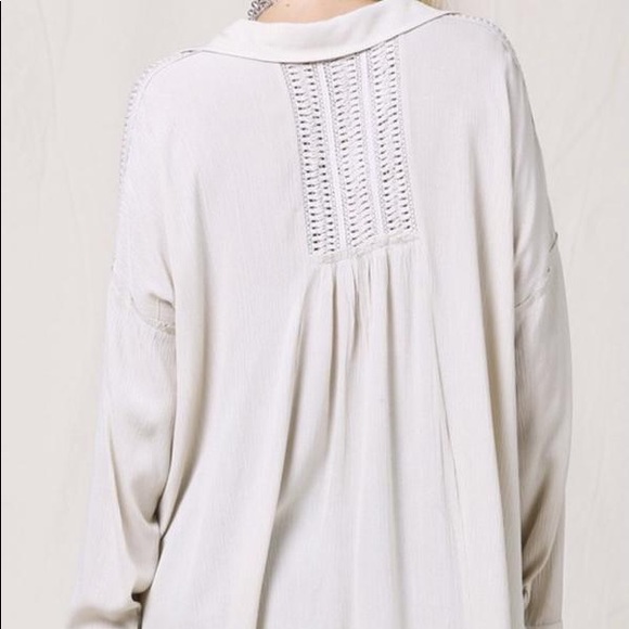 Boho Button Down Top - Picture 4 of 5